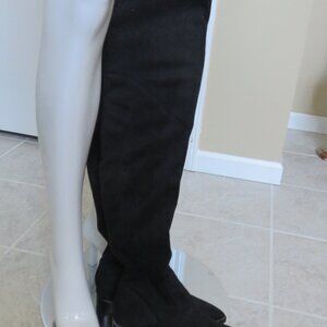 Above the knee soft suede leather Boots NWT  7 M